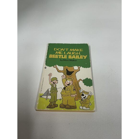 Vintage Dont Make Me Laugh Beetle Bailey By Mort Walker 1981 Vintage Comic - Picture 1 of 3